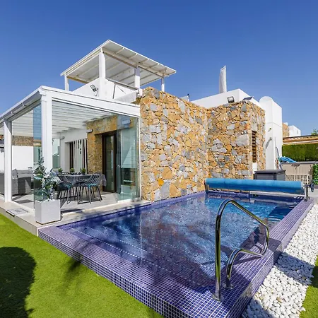 Luxe Villa Met Verwarmd Prive Zwembad - Cabo Roig Orihuela Exterior foto
